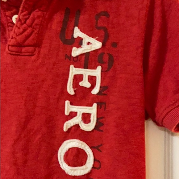Aeropostale Boys Red Polo - Picture 2 of 6